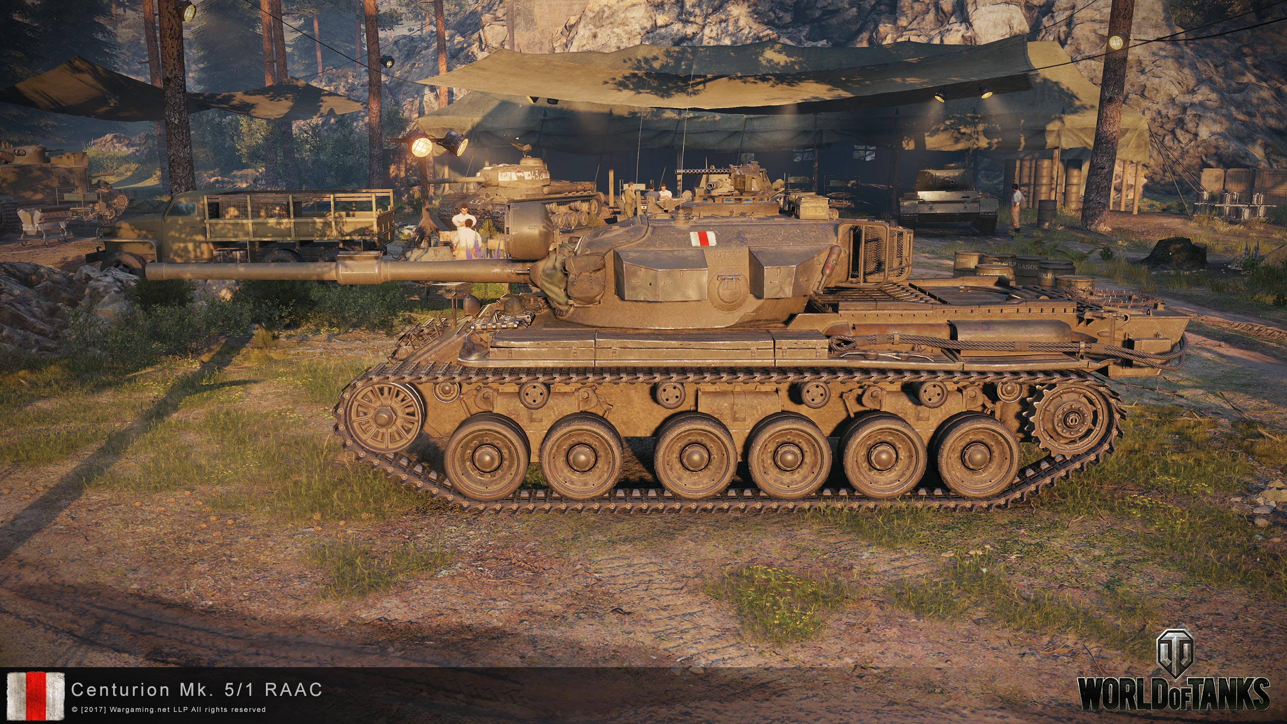 Centurion Mk 5 1 RAAC Available On RU The Armored Patrol