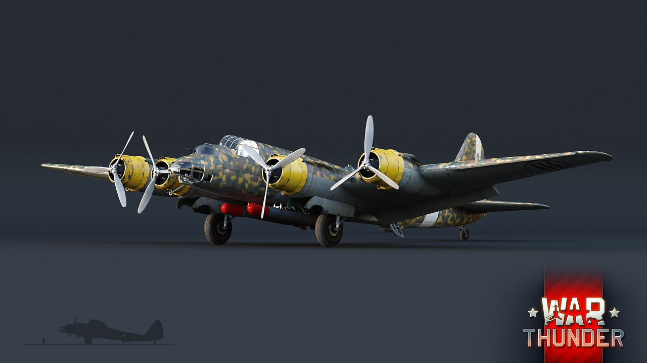 War Thunder – Piaggio P.108B – The Armored Patrol