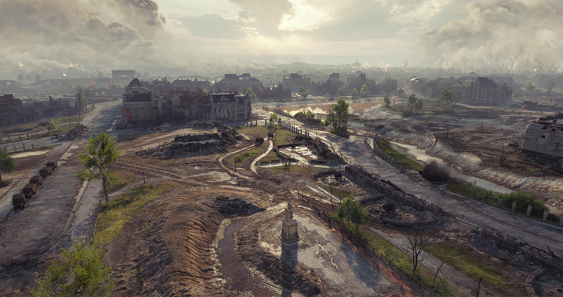 World of Tanks Supertest – Berlin Map changes (Amazing visual overhaul ...