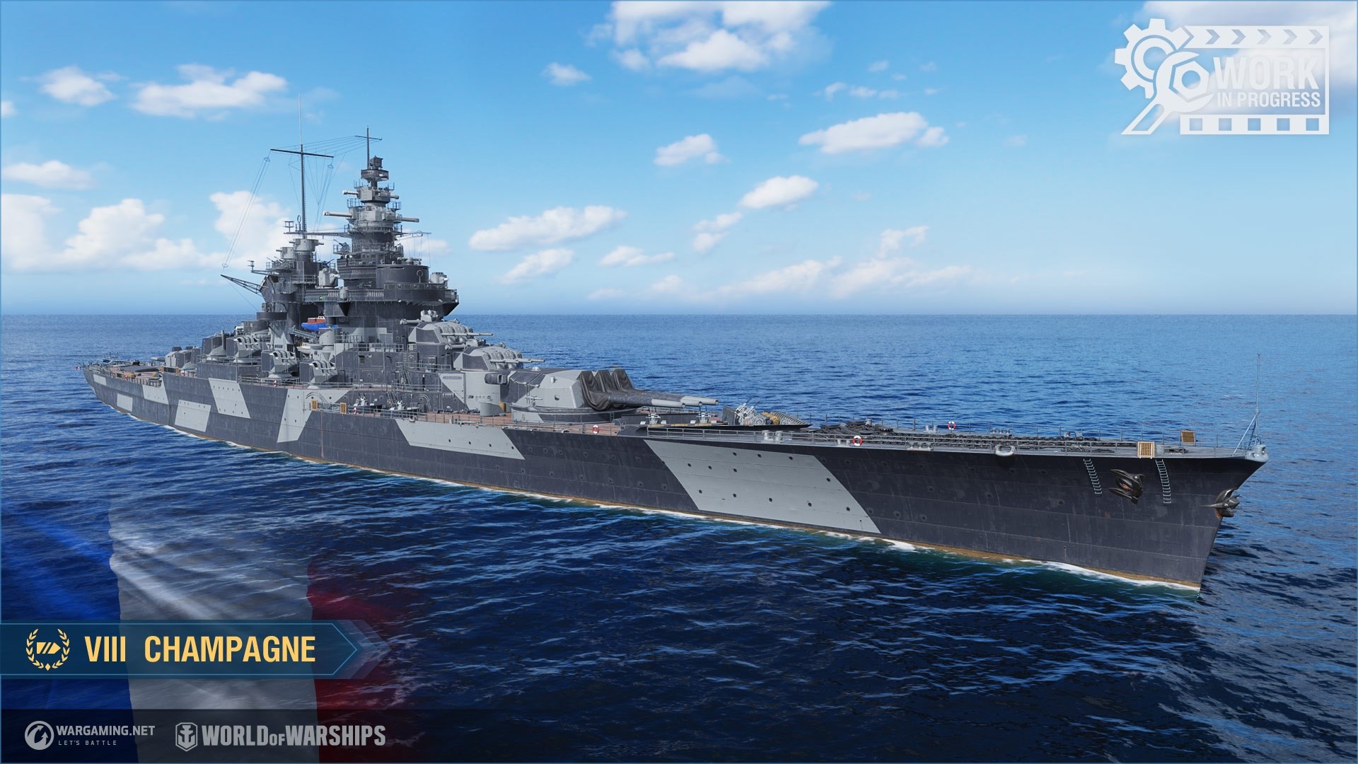 WoWS ST, new ships (Champagne, F.D Roosevelt) The Armored Patrol