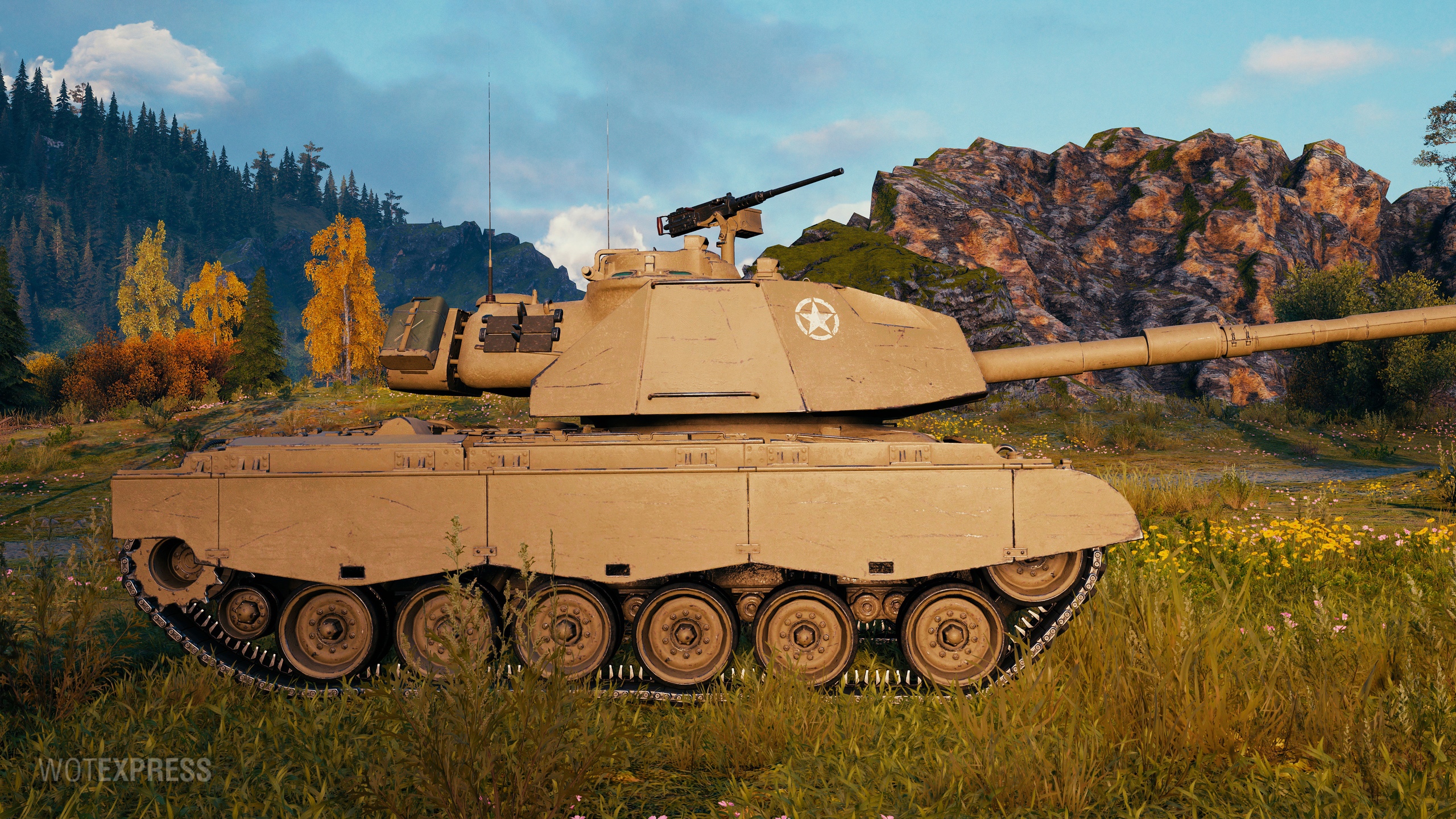 WoT: M47 Patton Improved In-Game Screenshots - The Armored Patrol