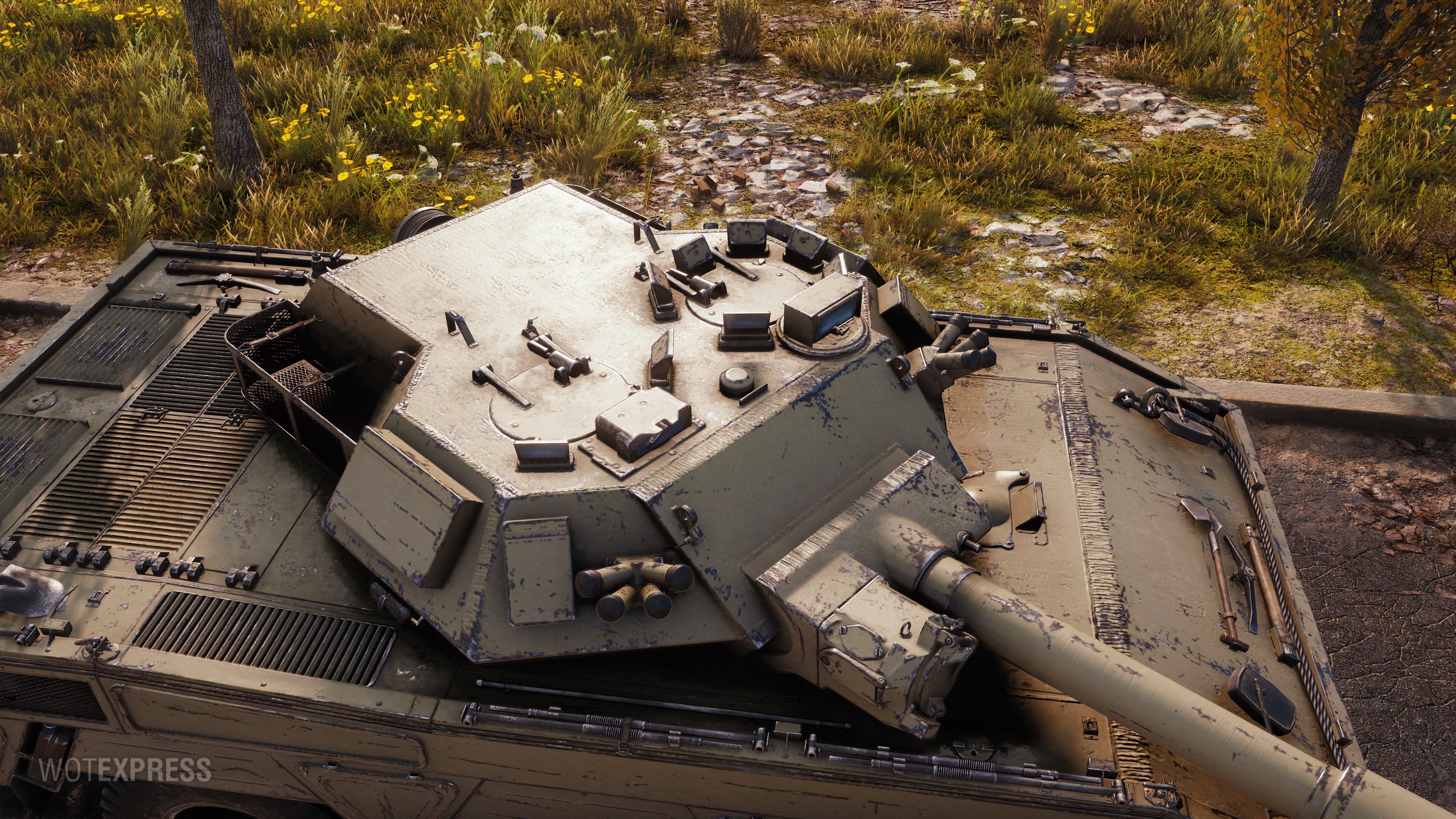 WoT 1.21 Common Test: GSOR 1010 FB In-Game Screenshots - The Armored Patrol