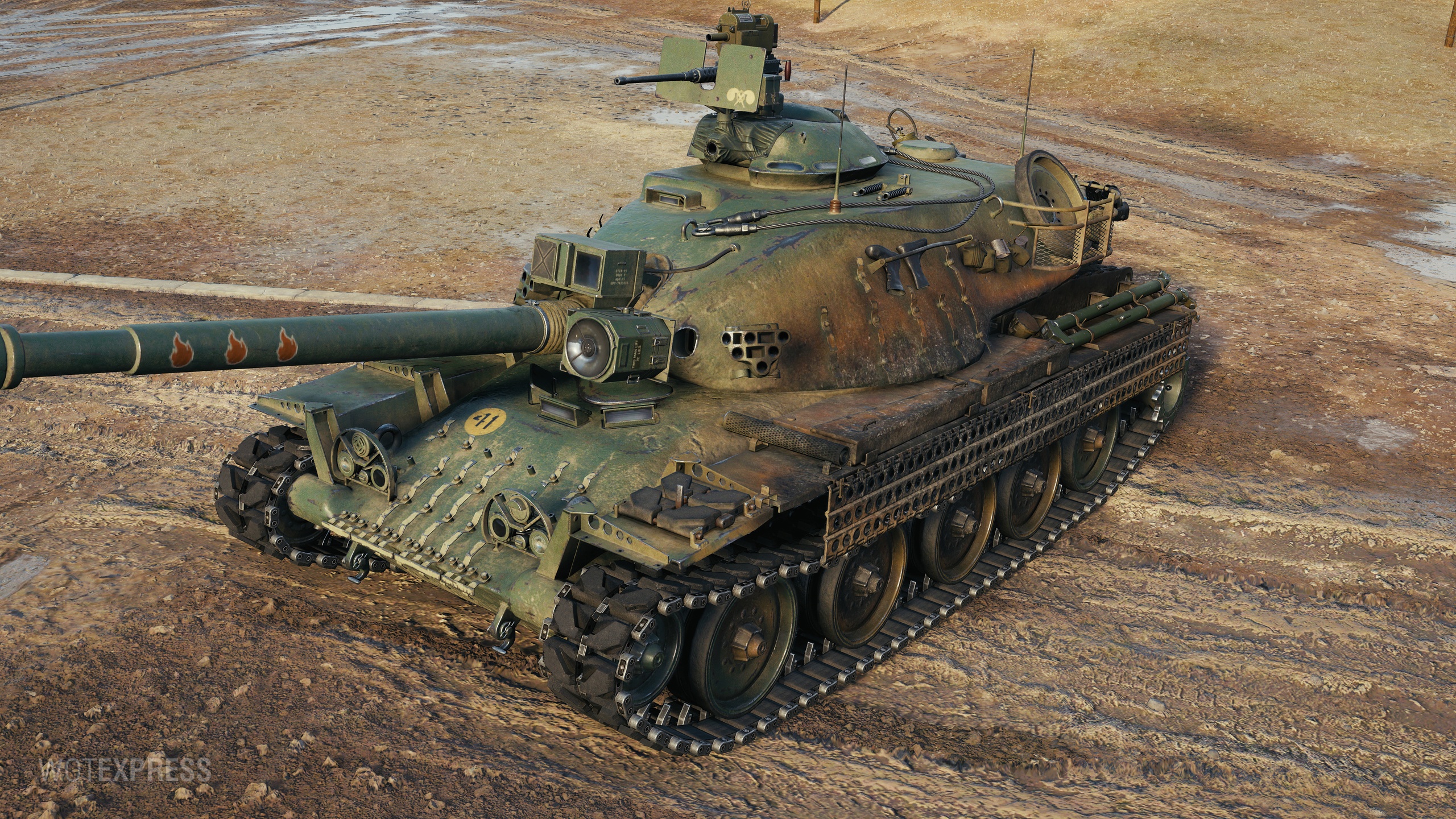 WoT 1.21 Common Test: “Helldiver” 3D Style For The T95E6 - The Armored ...