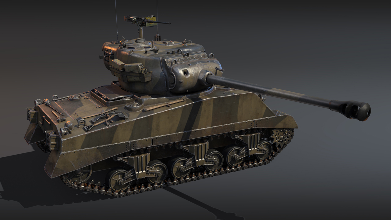 War Thunder: M4/T26 - The Armored Patrol