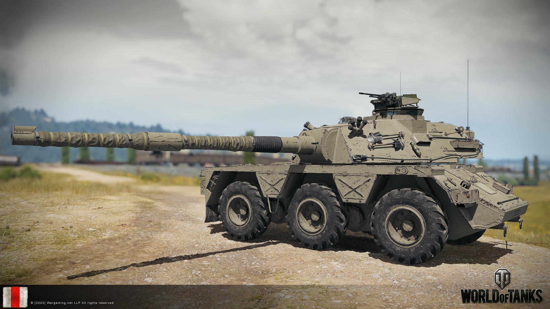 WoT Supertest: Concept No. 5 In-Game Screenshots - The Armored Patrol