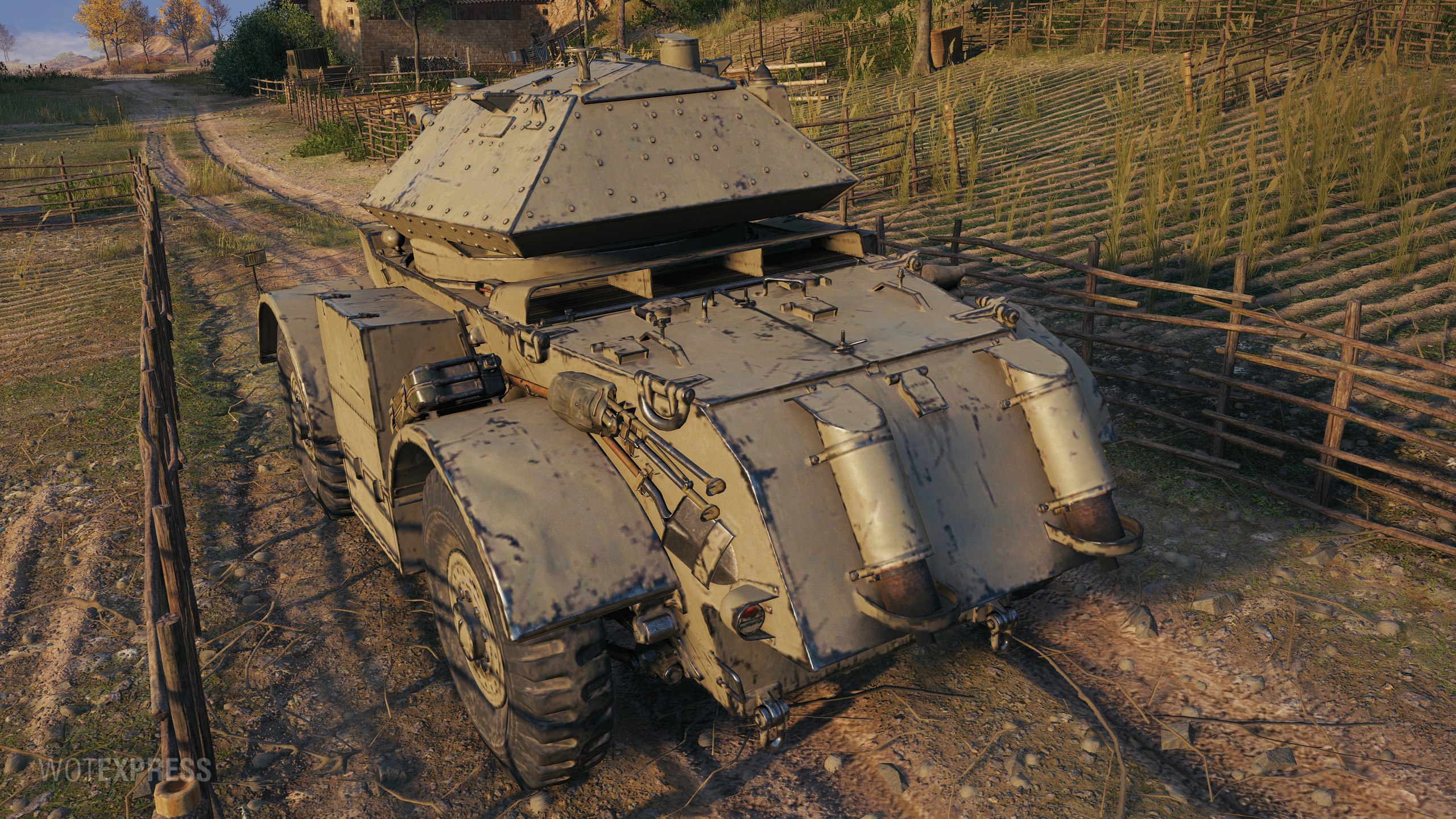 WoT Supertest: Staghound Mk.III In-Game Screenshots - The Armored Patrol