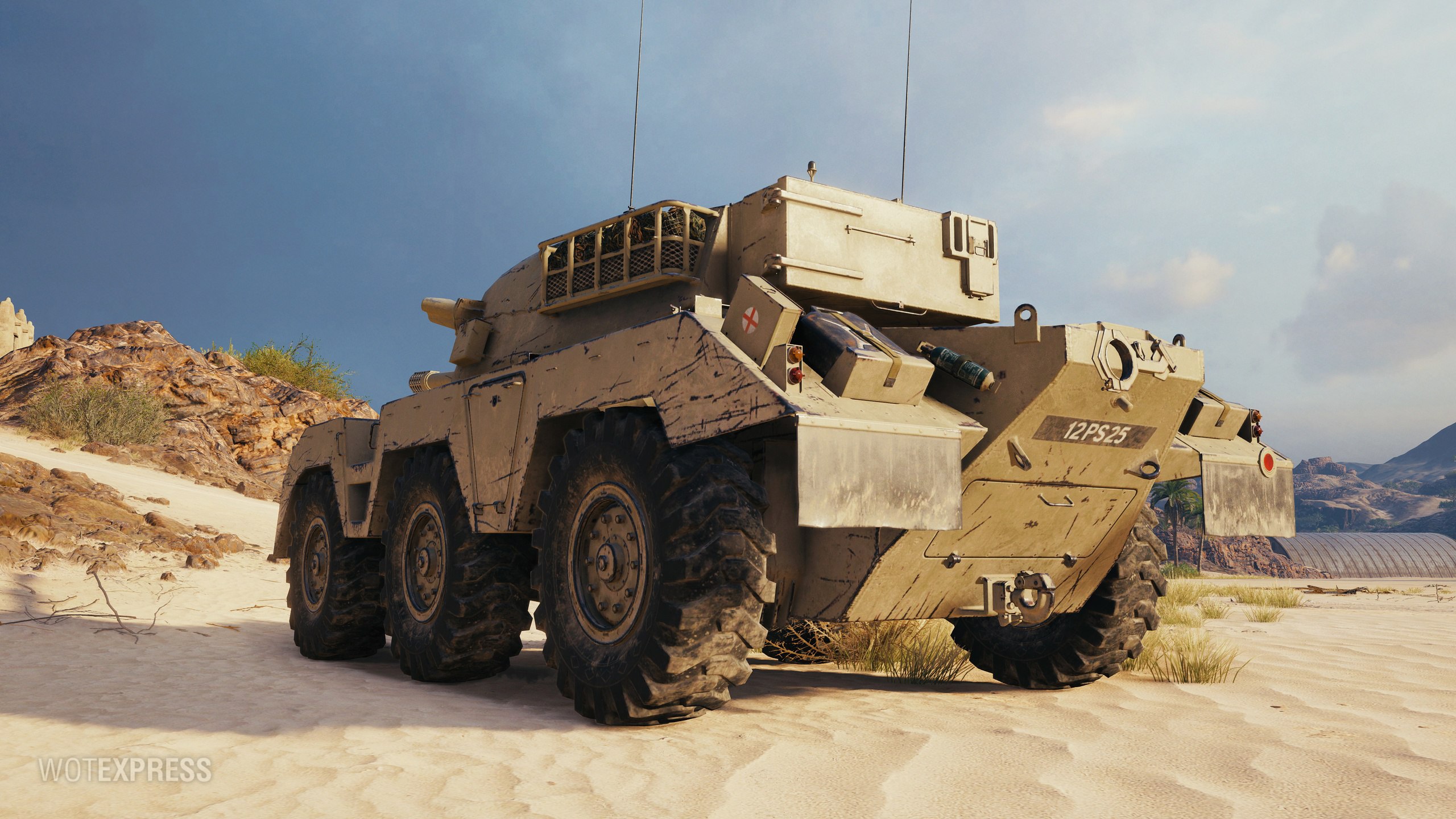 WoT 1.22 Supertest: Balance Changes To The British Wheeled Medium Tanks ...