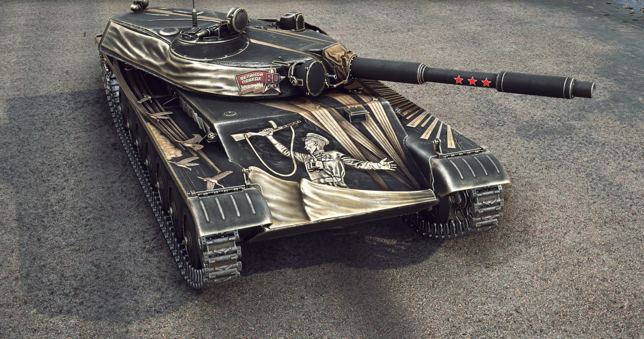 WoT RU Battle Pass Season XVI: T-100 LT “Wings of Victory” 3D