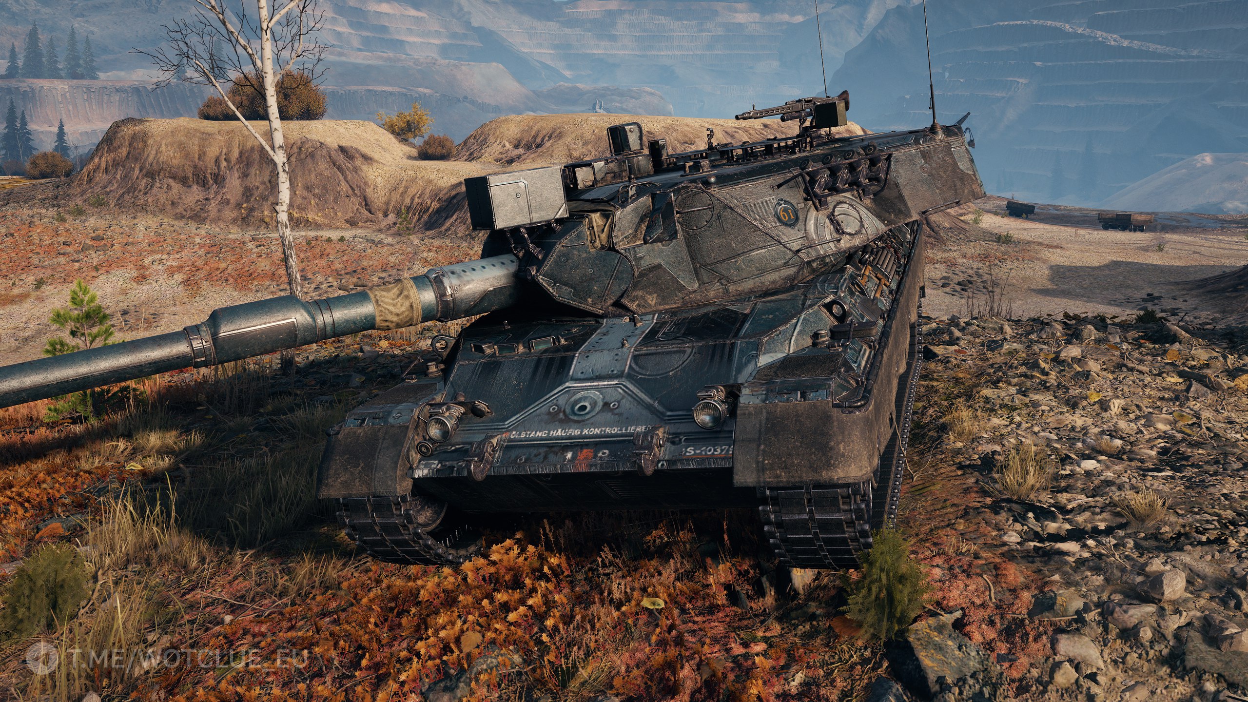 WoT: “Schwarzwelle MK-61” 2D Style - The Armored Patrol