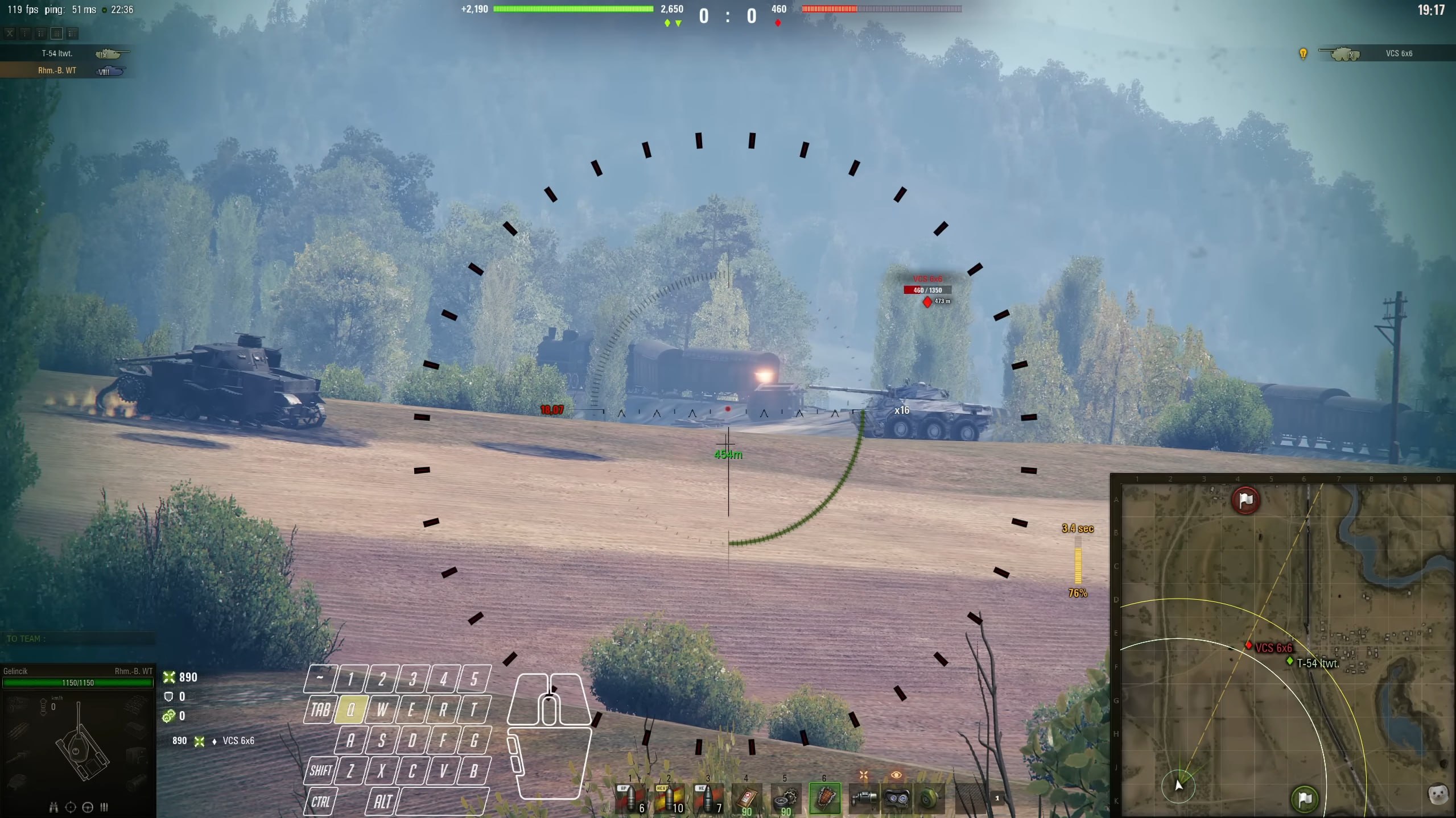 WoT: Ballistic Calculator Mod That Lets You Lock Target Distance